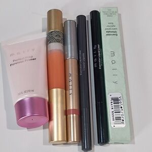 Mally Beauty Makeup Bundle | Primer, Lipstick & Eye Essentials | New